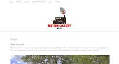 Desktop Screenshot of motionfactorymedia.com